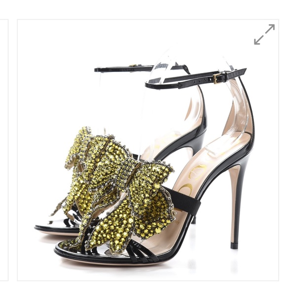 Gucci amazing sandals with bows, size 6 - Picture 9 of 11